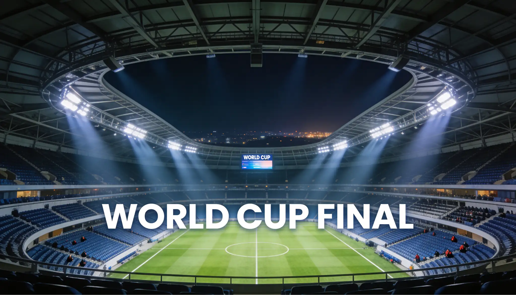 MetLife Stadium en East Rutherford, sede de la final del Mundial 2026, con capacidad de 82 500 espectadores